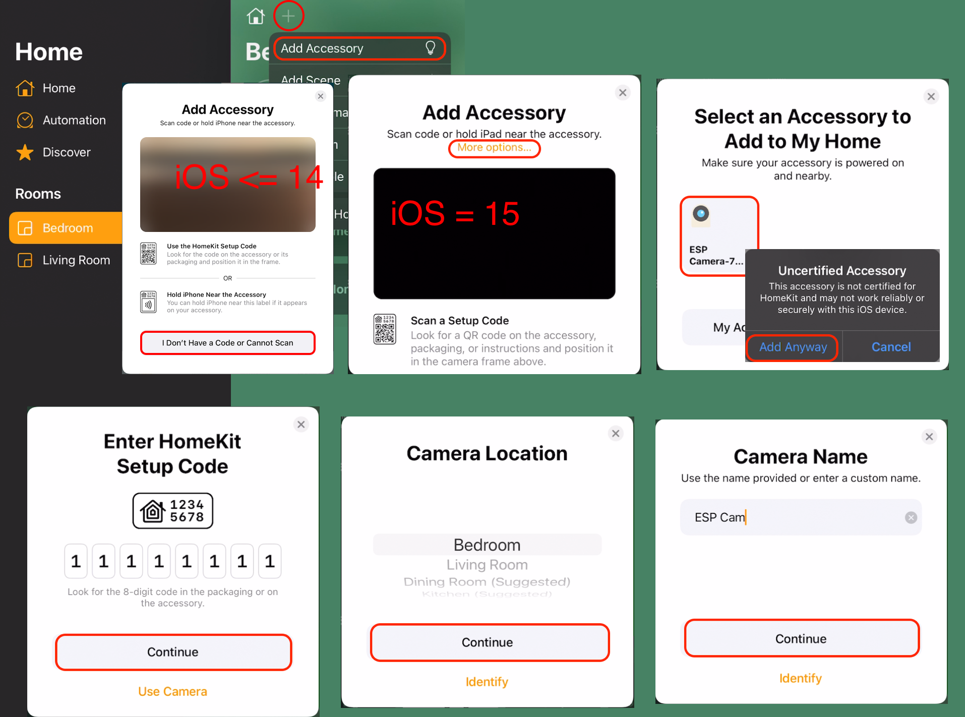 ESP32-CAM-Homekit