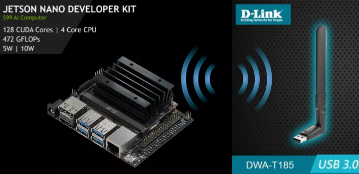 Nvidia Jetson nano 安裝 Dlink - DWA-T185 USB 無線網卡驅動程式(RTL88x2BU-Linux-Driver)